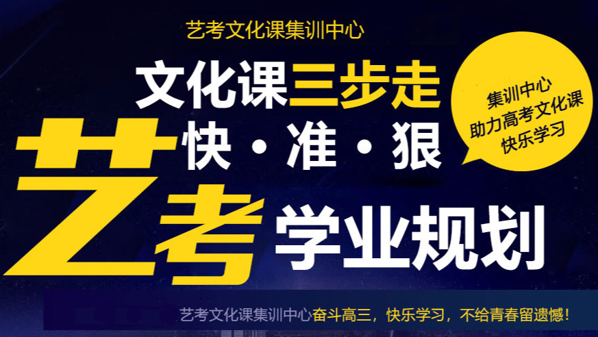 艺考生高考文化课冲刺班 艺考生高考文化课冲刺班