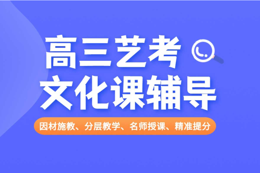 艺考生文化课冲刺辅导