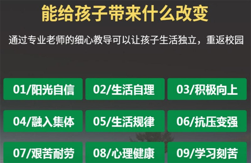 叛逆戒网瘾特训学校 叛逆戒网瘾特训学校