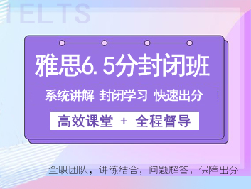雅思6.5分集训班