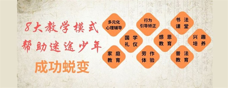 全封闭式管理教育学校