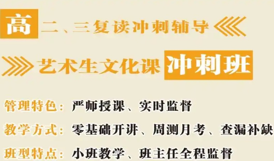 海南高三艺考文化课辅导学校，高考文化课冲刺机构，高中文化课辅导
