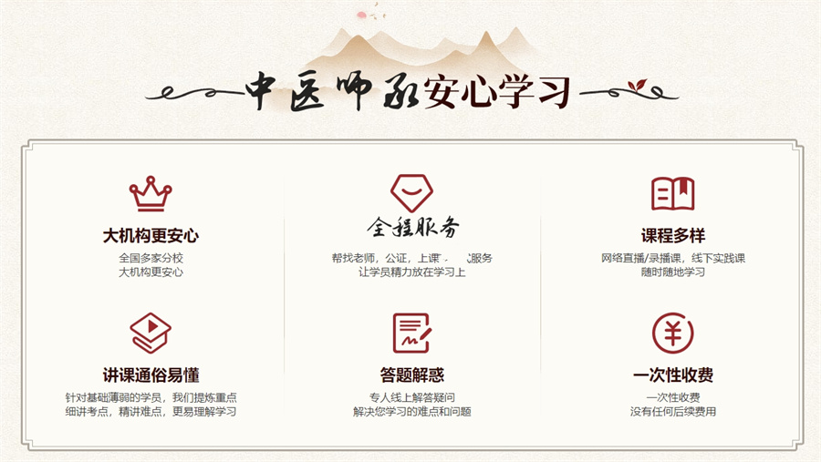 节选国内中医师承线上考试培训机构前十榜单 节选国内中医师承线上考试培训机构前十榜单