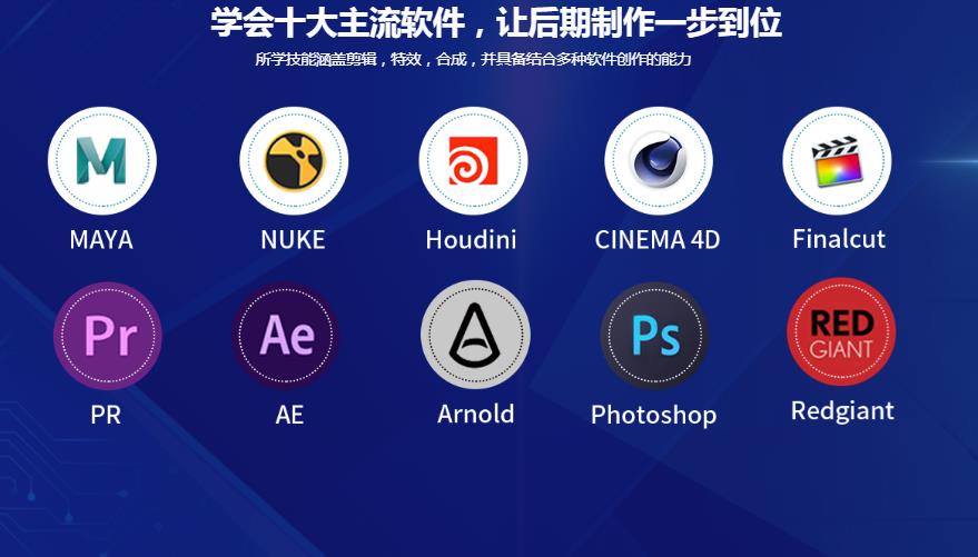 视后期制作培训班，特效制作，视频剪辑，剪辑软件培训