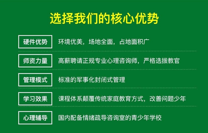 湖南青少年叛逆厌学改正学校，叛逆青少年特训学校排名，厌学管教学校