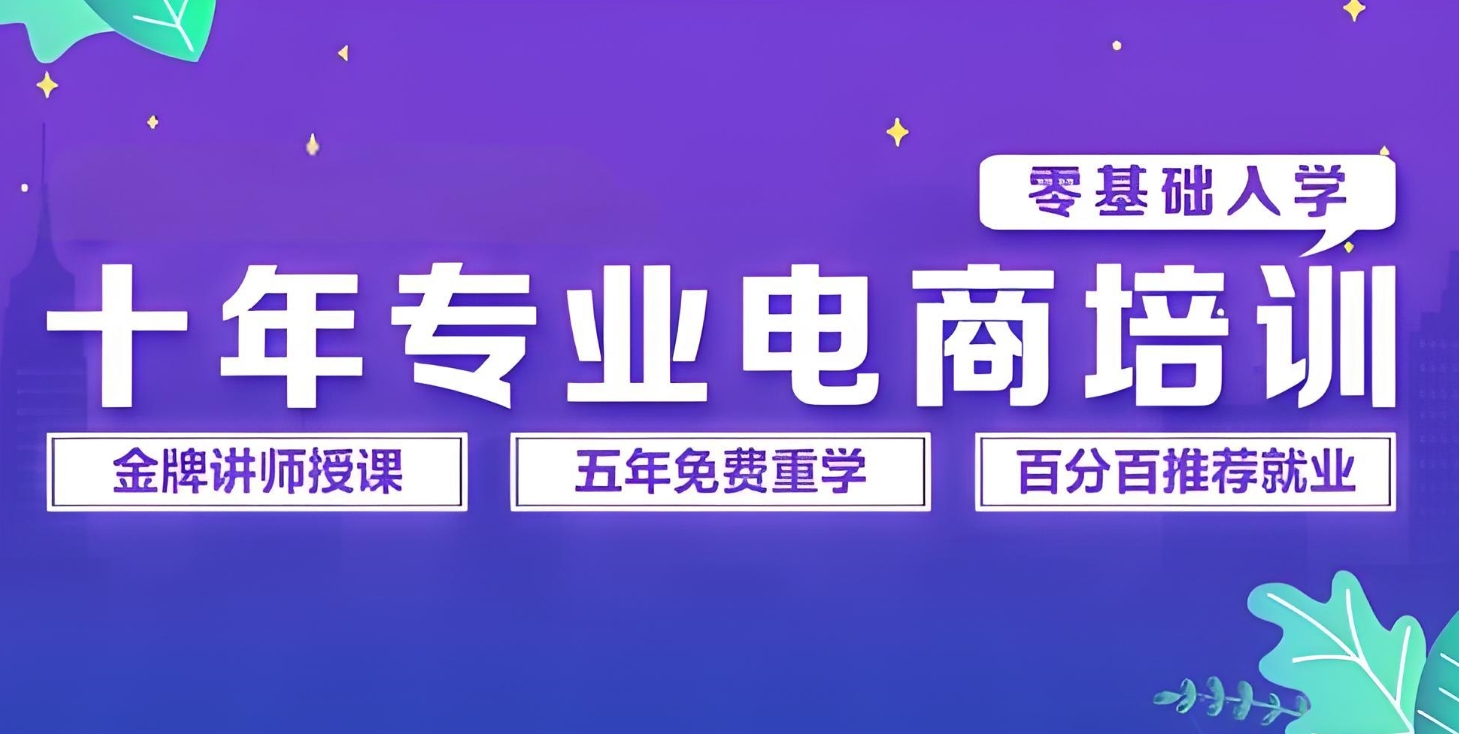 电商运营培训机构，网店经营，电商直播带货，学习电视运营技能