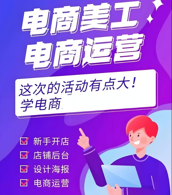 电商培训机构，电商运营培训，电商运营知识，平面设计