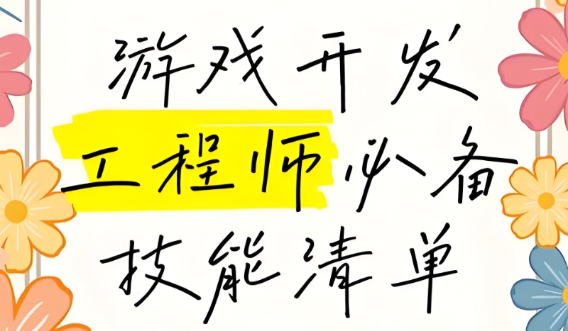 游戏开发培训