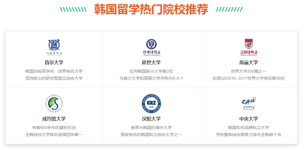 2025年专科低成本韩国留学中介十大排名