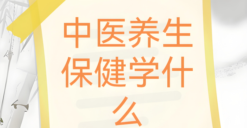 中医养生培训