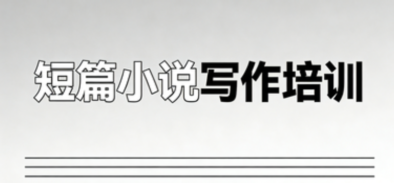 小说写作培训机构
